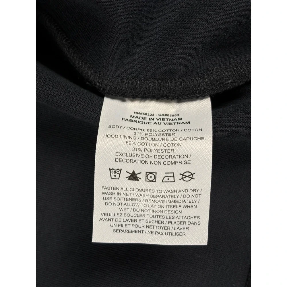 Jordan Sport Dri-FIT Mens Full Zip Hoodie Black Jumpman Sweatshirt XS